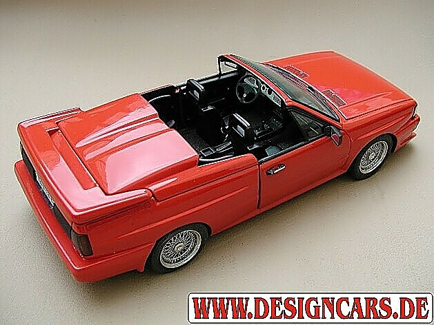 Miniature Audi Quattro 1 18 Sun Star Treser Roadster Voiture 